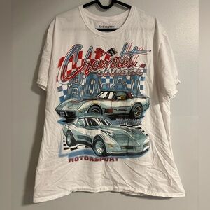 Chemistry White Chevrolet Corvette Motorsport Tee